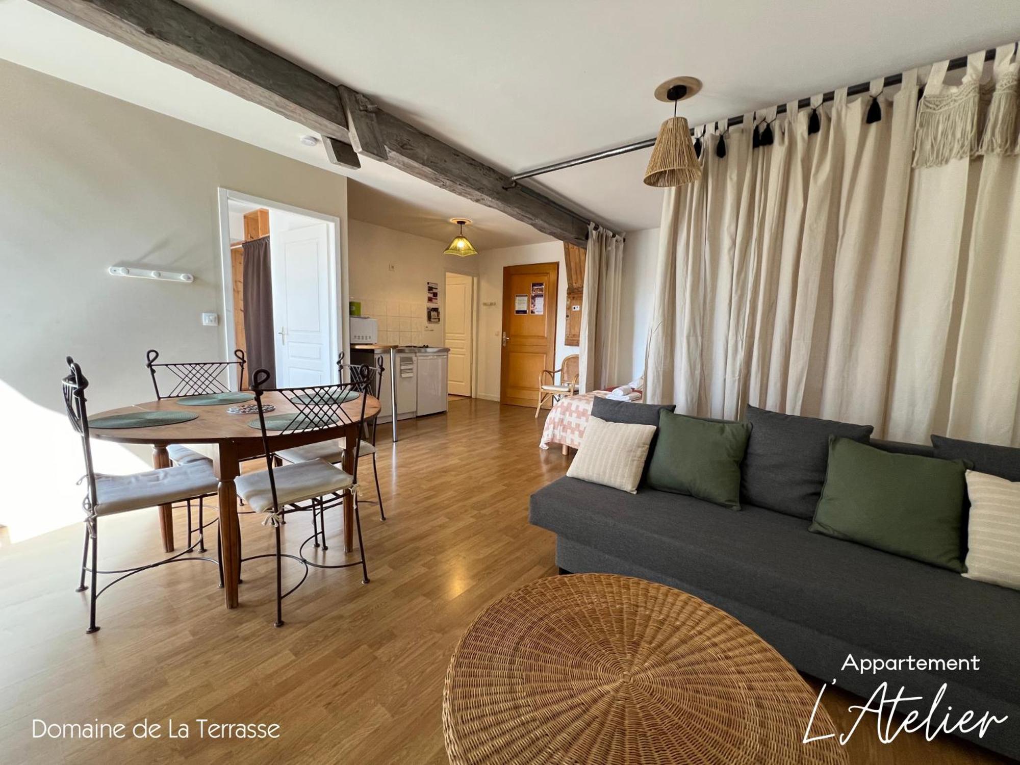 Ferienwohnung Domaine De La Terrasse Carbonne Exterior foto
