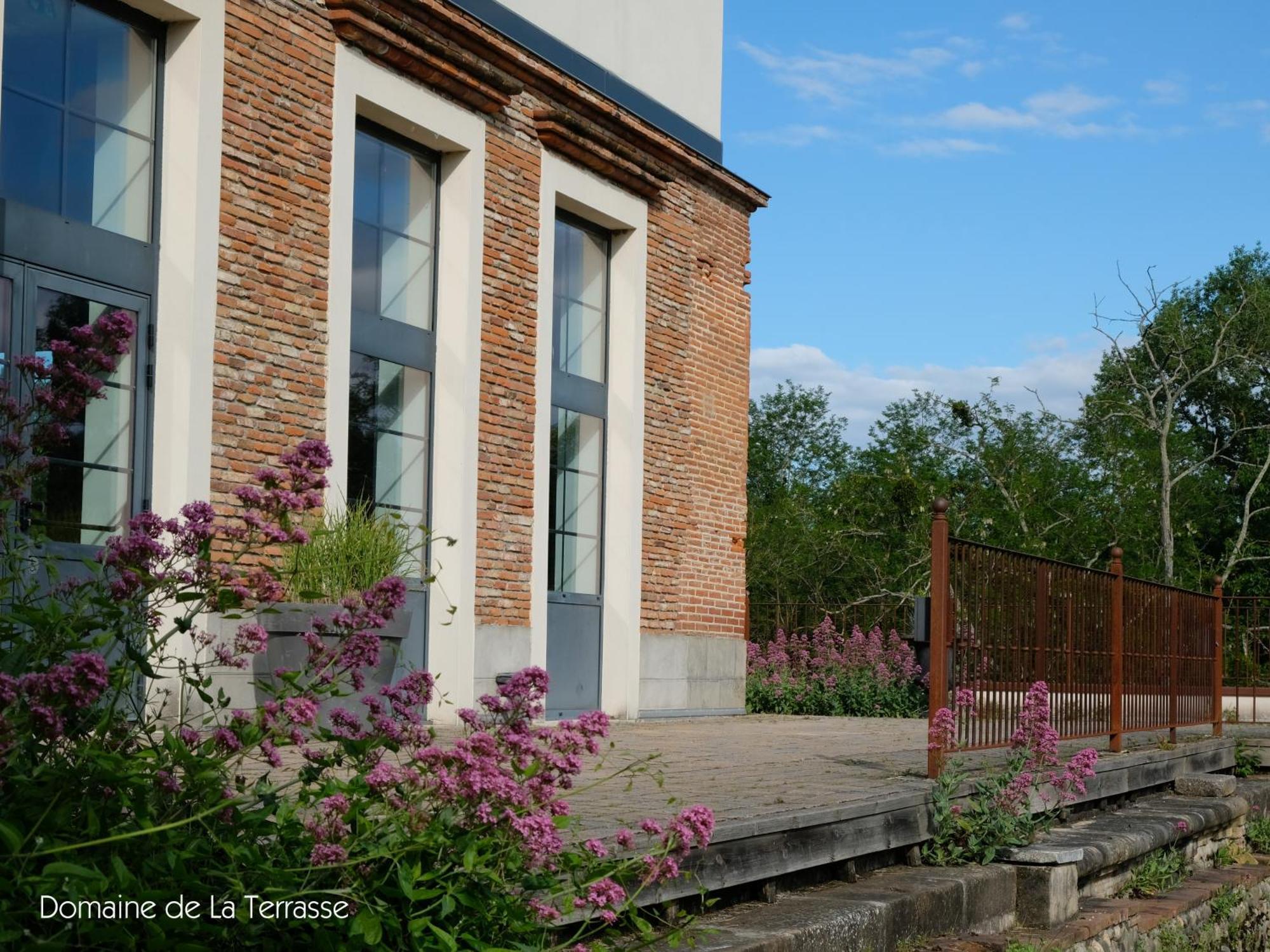 Ferienwohnung Domaine De La Terrasse Carbonne Exterior foto