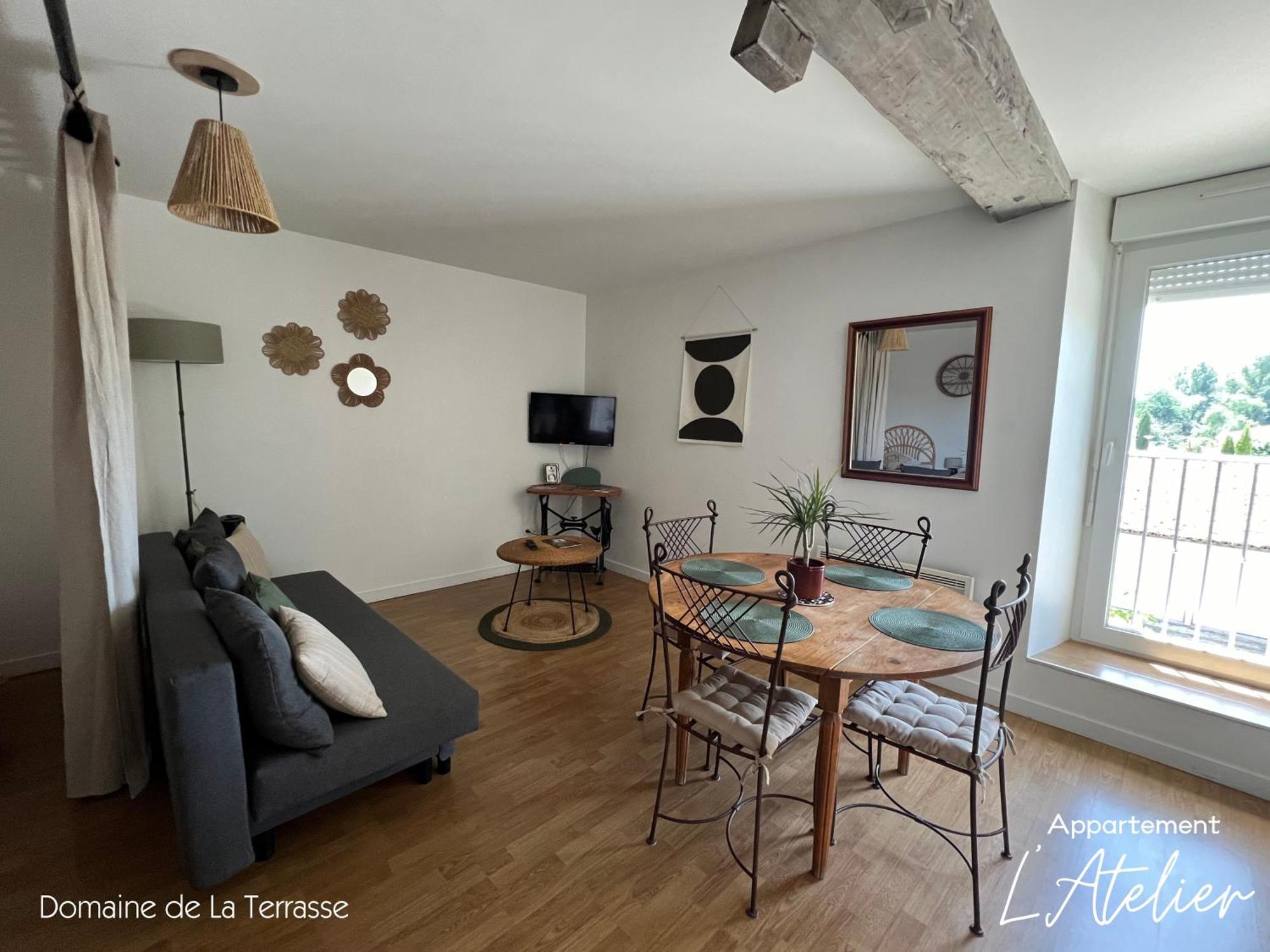 Ferienwohnung Domaine De La Terrasse Carbonne Exterior foto